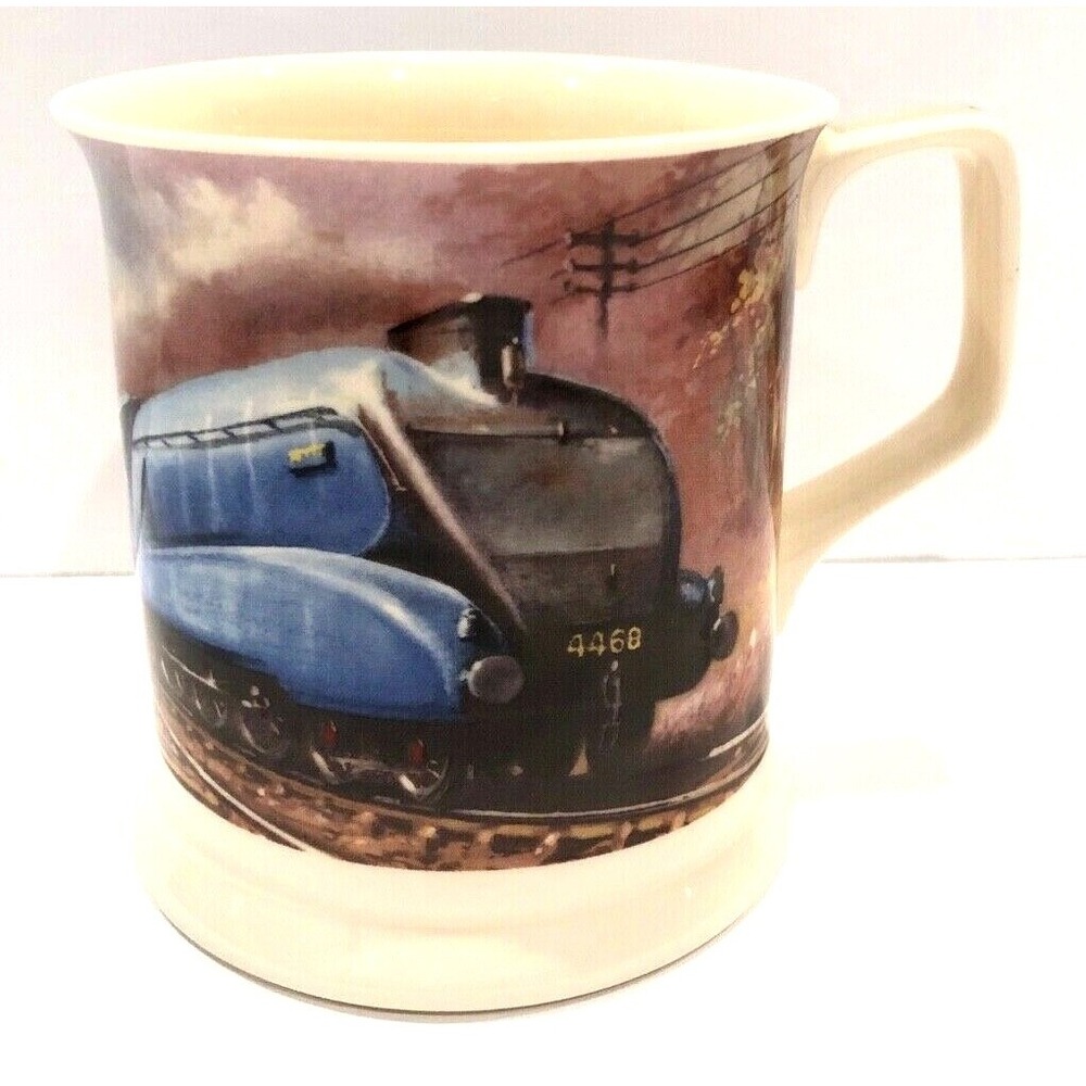 Past Times Mug Mallard Train Fine Bone China Oxford England Coffee Tea 64392